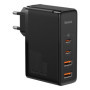 Baseus CCGAN2P-L01 GaN2 Pro Quick Nabíjačka 2xUSB + 2xUSB-C 100W čierna
