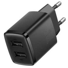 Baseus CCXJ010201 Compact Nabíječka 2xUSB 10,5W černá