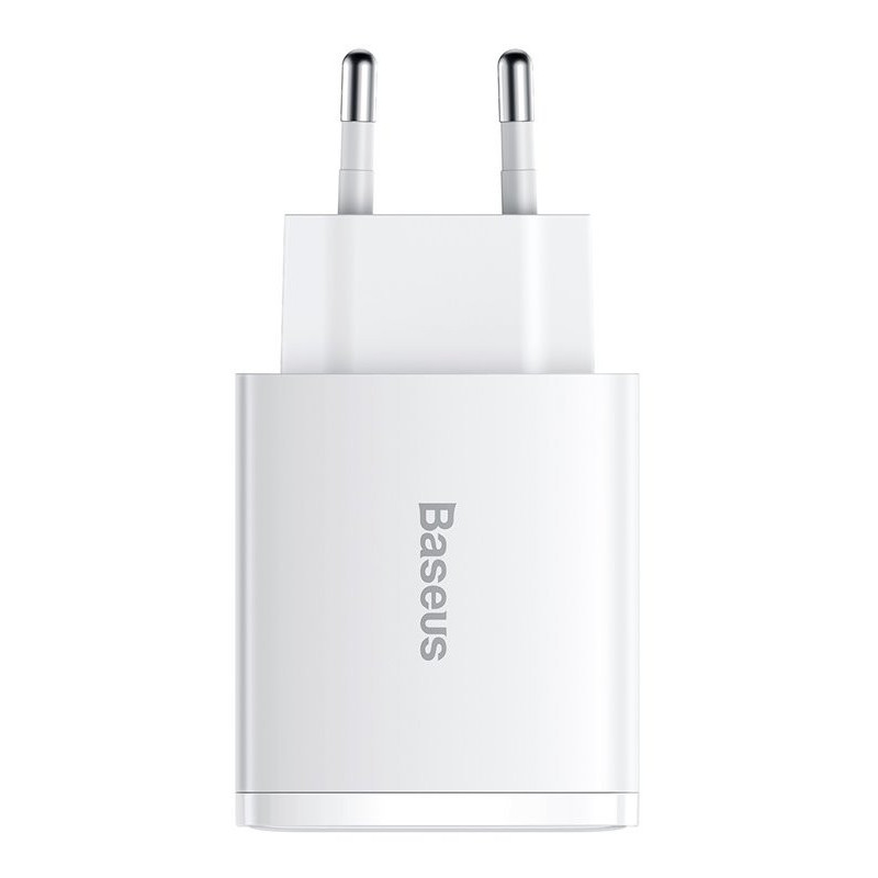 Baseus CCXJ-E02 Compact Quick Charger USB-C 20W weiss