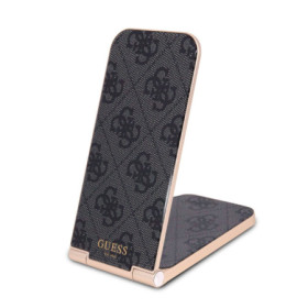 Guess Aluminum Desktop Wireless Magnetic Charger 2in1 4G Pattern black