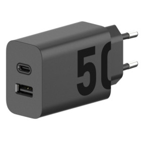 MC-502 Motorola USB-C + USB-A 50W Cestovní nabíječka (Service Pack) černá
