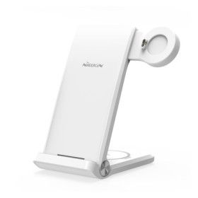Nillkin PowerTrio 3in1 Wireless Charger for Garmin Watch weiss