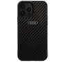Audi Carbon Fiber Case Phone 13 Pro Max schwarz