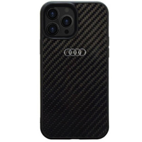 Audi Carbon Fiber Case Phone 13/13 Pro schwarz