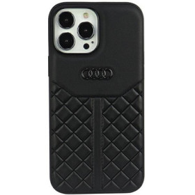 Audi Genuine Leather Case for iPhone 13 Pro Max schwarz