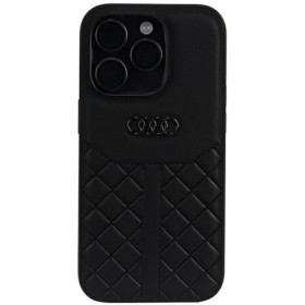 Audi Genuine Leather Case for iPhone 14 Pro black