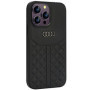 Audi Genuine Leather Case for iPhone 14 Pro Max schwarz