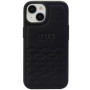 Audi GT Synthetic Leather Case for iPhone 15 Plus schwarz