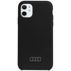 Audi Silicone pouzdro pro iPhone 11/XR černá