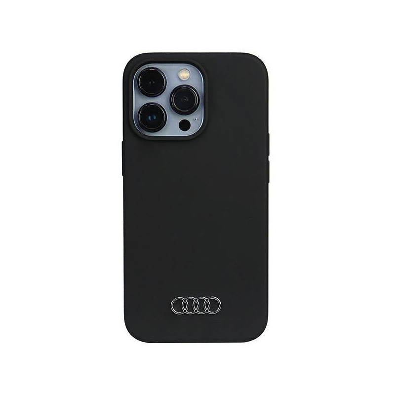 Audi Silicone Case for iPhone 13/13 Pro schwarz