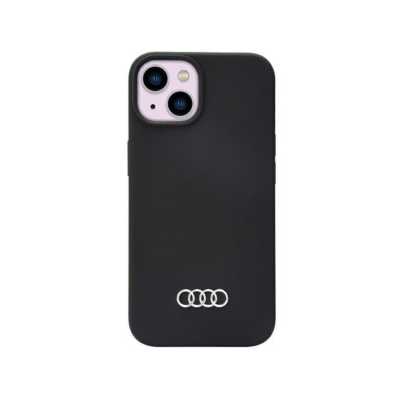 Audi Silicone Case for iPhone 14 schwarz