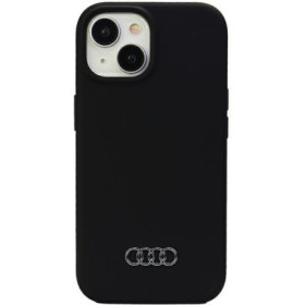Audi Silicone Case for iPhone 15 black