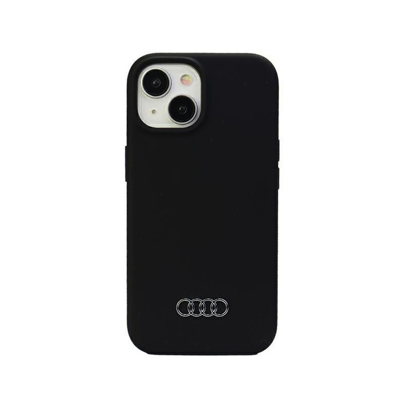 Audi Silicone Case for iPhone 15 Plus black