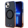 BMW "M" Collection IML Gradient Bumper MagSafe Kryt pre iPhone 15 Plus šedá