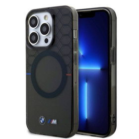 BMW "M" Collection IML Printed Pattern MagSafe Case for iPhone 13 Pro gray