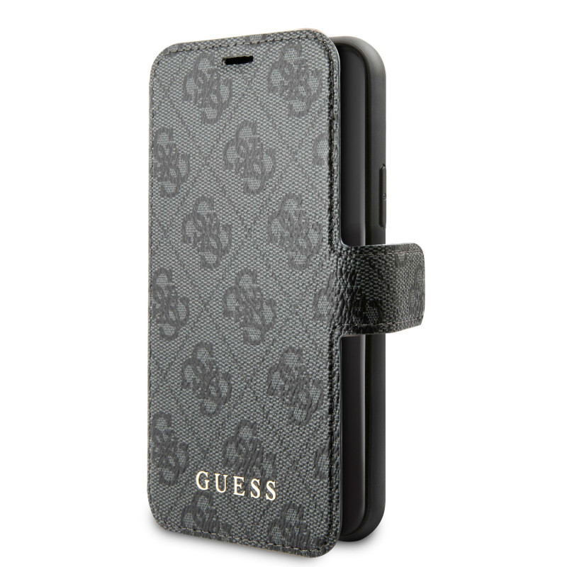 Guess 4G Book Case for iPhone 11 gray