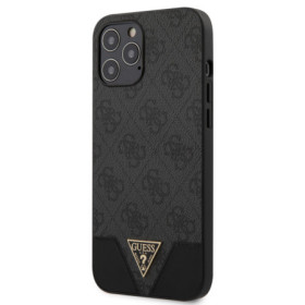 Guess 4G Triangle Case for iPhone 12 Pro Max 6.7 gray