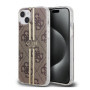 Guess IML 4G Stripe Case for iPhone 15 braun