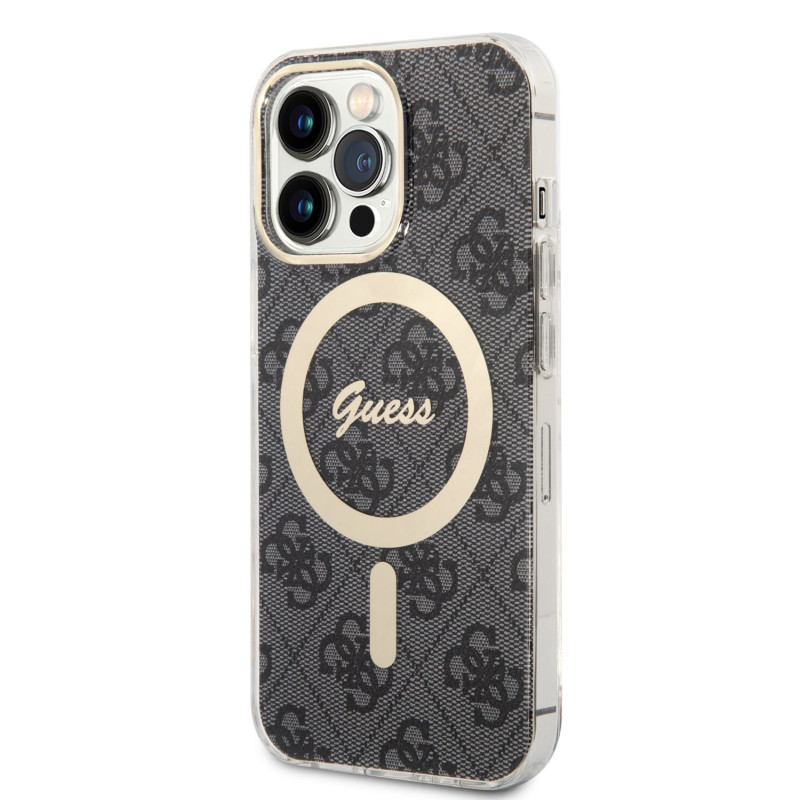Guess IML 4G MagSafe Case for iPhone 13 Pro black