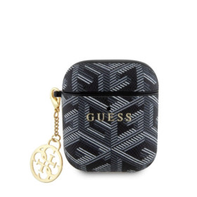 Guess PU G Cube Charm Case for AirPods 1/2 black