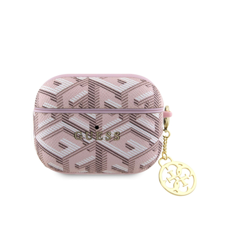 Guess PU G Cube Charm Case for AirPods Pro pink