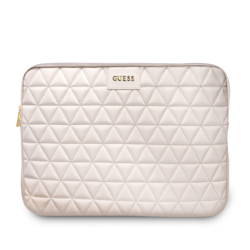 Guess Quilted Bag for Notebook 13" pink