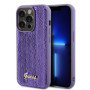 Guess Sequin Script Logo Case for iPhone 14 Pro Max violett