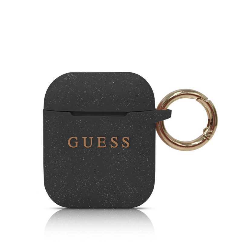 Guess Silicone Case for AirPods 1/2 black
