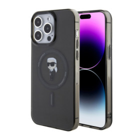 Karl Lagerfeld IML Ikonik MagSafe Case for iPhone 15 Pro Max black