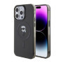 Karl Lagerfeld IML Ikonik MagSafe pouzdro pro iPhone 15 Pro Max černá