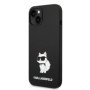 Karl Lagerfeld Liquid Silicone Choupette NFT pouzdro pro iPhone 14 Plus černá