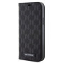 Karl Lagerfeld PU Saffiano Monogram Book Case for iPhone 12/12 Pro schwarz
