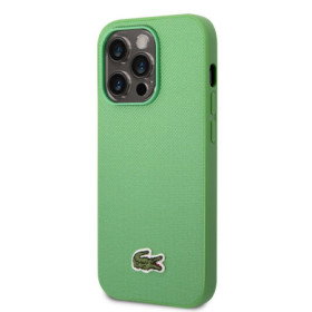 Lacoste Iconic Petit Pique Logo Case for iPhone 14 Pro Max green