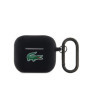 Lacoste Liquid Silicone Croc Logo Case for AirPods 3 fekete