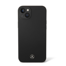 Mercedes Liquid Silicone Case for iPhone 14 Plus black