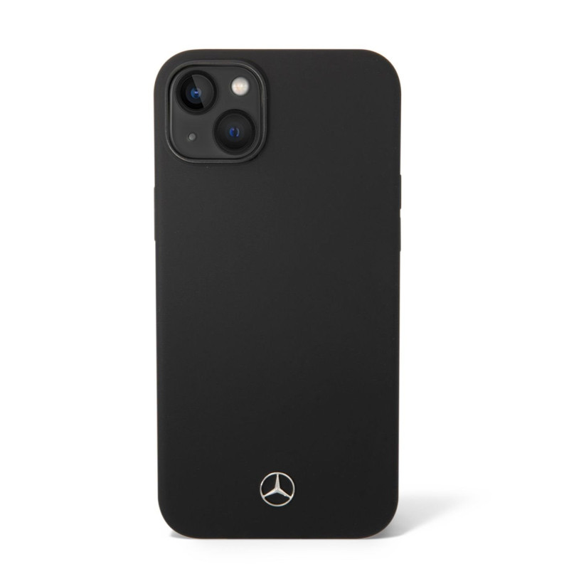 Mercedes Liquid Silicone Case for iPhone 14 Plus black