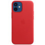 Apple Leather case incl. MagSafe for iPhone 12 mini red