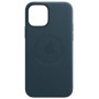 Apple Leather case incl. Magsafe for iPhone 12 Pro Max Baltic Blue