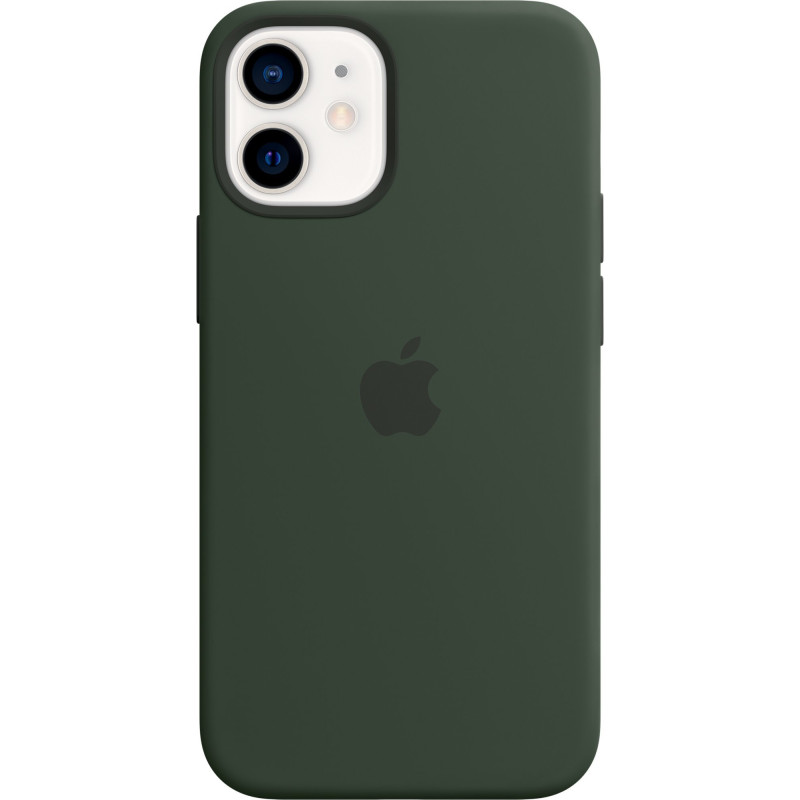 Apple Silikonhülle inkl. Magsafe für iPhone 12 mini Cypress Green