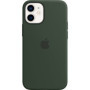Apple szilikon tokkal együtt Magasszéf iPhone 12 mini készülékhez Cypress Green