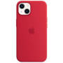 Apple Silicone case incl. Magsafe for iPhone 13 red