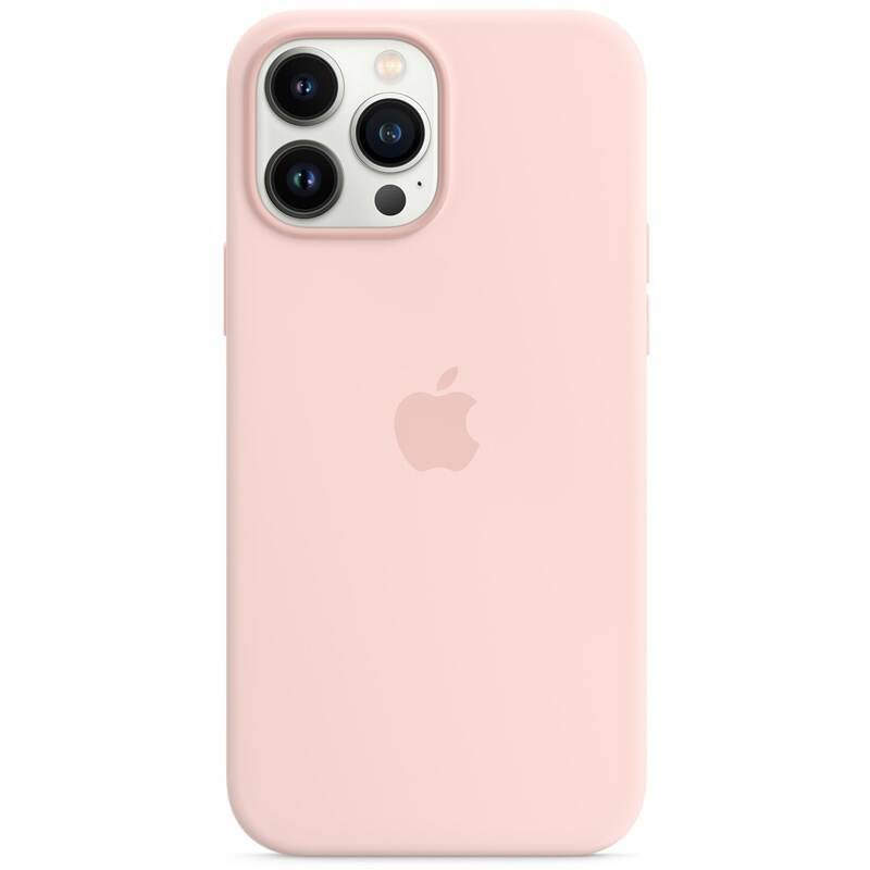 Apple szilikon tokkal együtt Magsafe iPhone 13 Pro Max készülékhez Chalk Pink