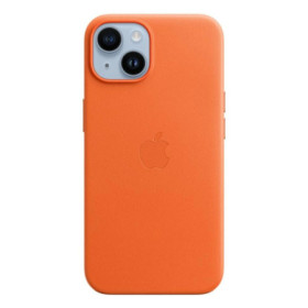 Apple Kožený pouzdro vr. MagSafe pre iPhone 14 Plus Orange