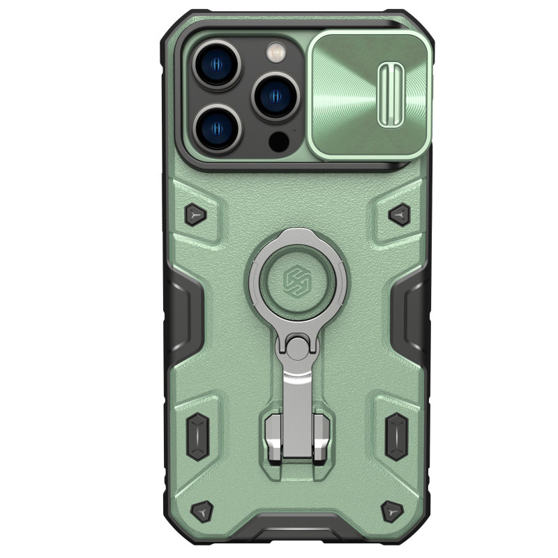 Nillkin CamShield Armor PRO pouzdro pro Apple iPhone 14 Pro Max Dark Green