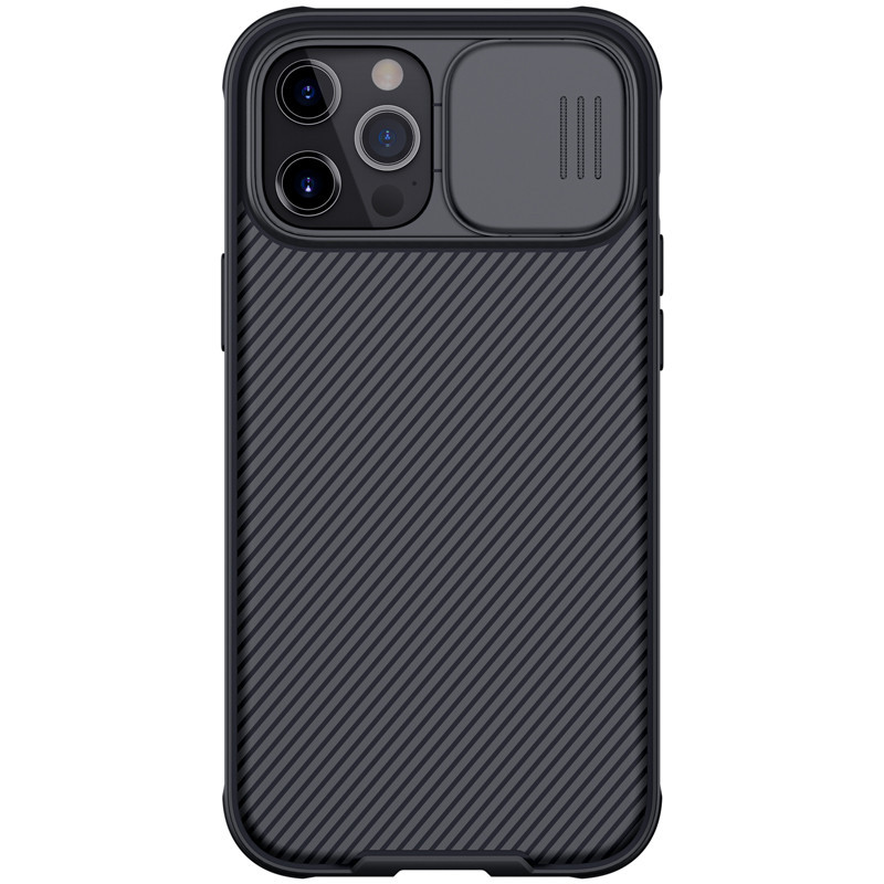Nillkin CamShield PRO Hard Case for Apple iPhone 12 Pro Max 6.7 schwarz
