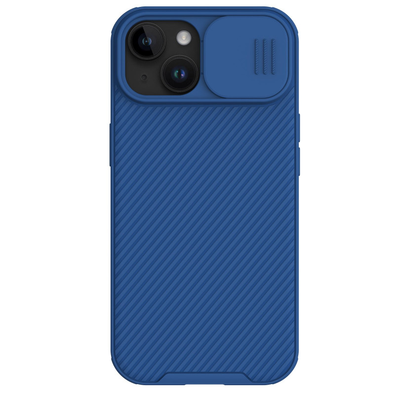 Nillkin CamShield PRO Hard Case for Apple iPhone 15 blau