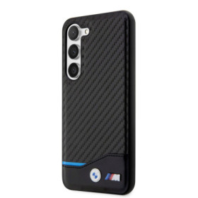 BMW M PU Carbon Line Case for Samsung Galaxy S23 black