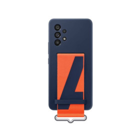 EF-GA536TNE Samsung Silicone Cover with Strap for Galaxy A53 5G Navy