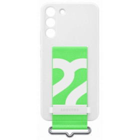 EF-GS906TWE Samsung Silicone Cover with Strap for Galaxy S22+ white