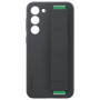 EF-GS916TBE Samsung Silicone Cover with Strap for Galaxy S23+ schwarz